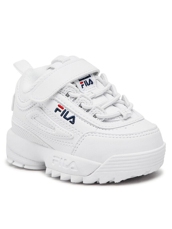Fila Fila Sneakersy Disruptor E Infants 1011298.1FG Bílá