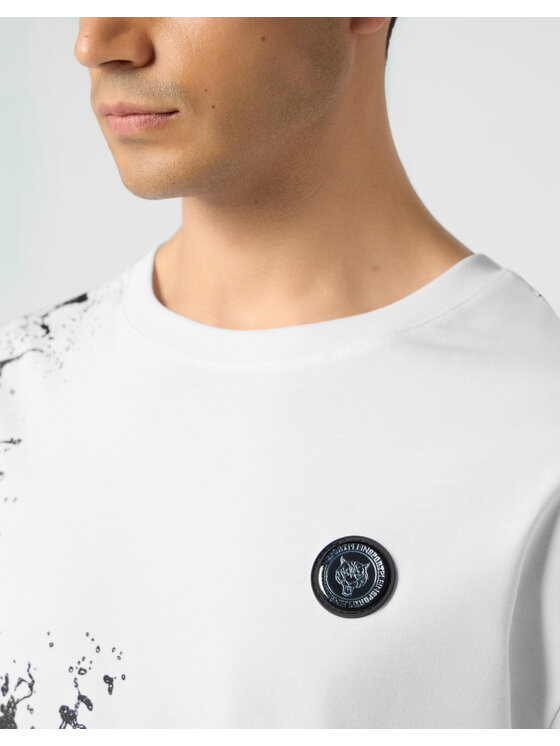 Plein Sport Plein Sport T-Shirt 28359 Biały Regular Fit