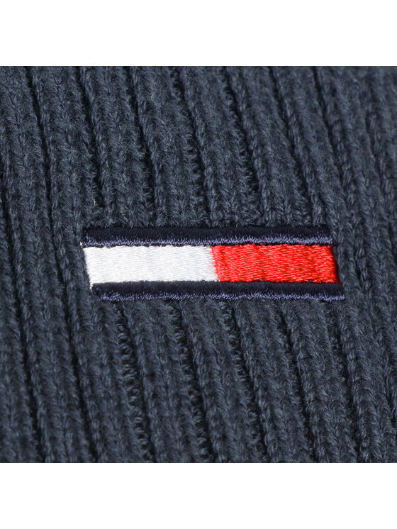 Tommy Jeans Tommy Jeans Шапкa Tjm Flag Rib Beanie AM0AM10390 Cиній