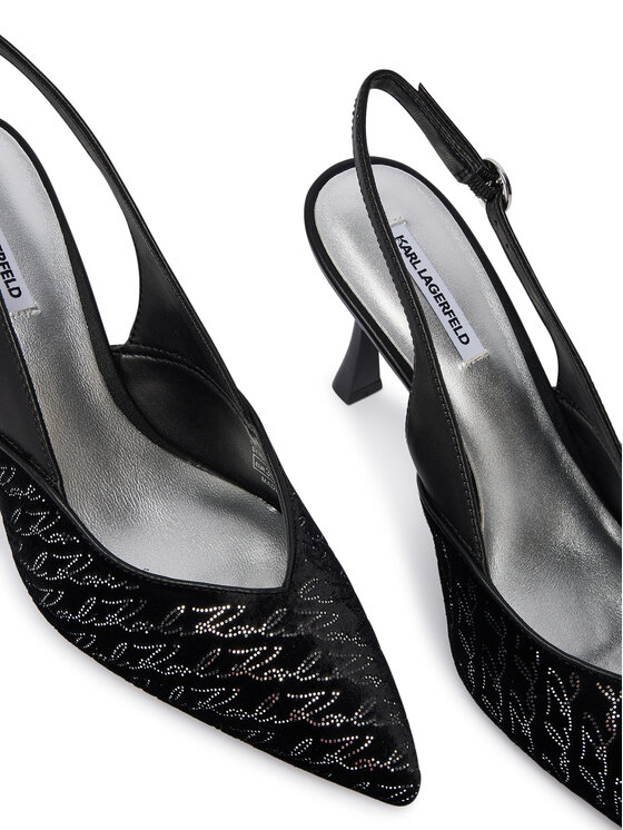 KARL LAGERFELD KARL LAGERFELD Туфлі на шпильці Sienna KL32706A Чорний