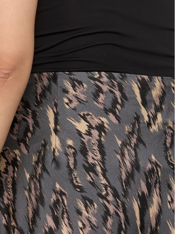 Brave Soul Brave Soul Maxi sukňa LSKW-272JASPER Sivá Regular Fit