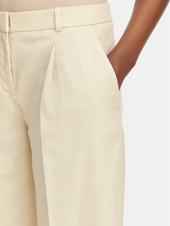 HUGO HUGO Текстилни панталони Halati 50559839 Бежов Regular Fit