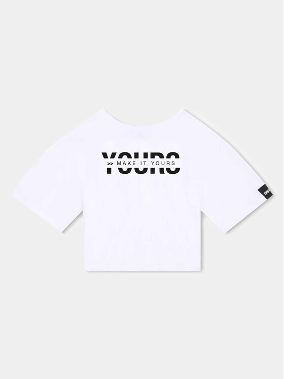 DKNY DKNY T-shirt D35T18 D Bianco Regular Fit