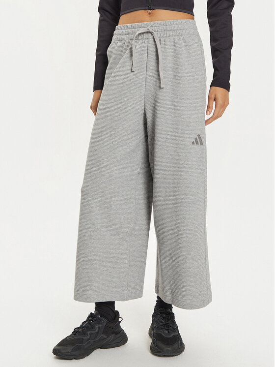 adidas Pantaloni da tuta ALL SZN IY6830 Grigio Wide Leg, taglia : XS