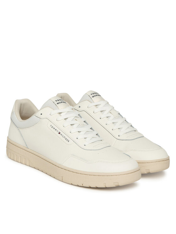 Tommy Hilfiger Tommy Hilfiger Sportcipők Th Basket Core FM0FM05629 Ekru