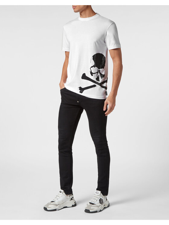 PHILIPP PLEIN PHILIPP PLEIN T-Shirt 14927 Bílá Regular Fit