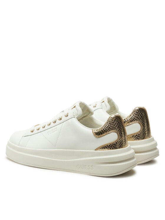 Guess Guess Sneakersy FLTELB LEM12 Biela