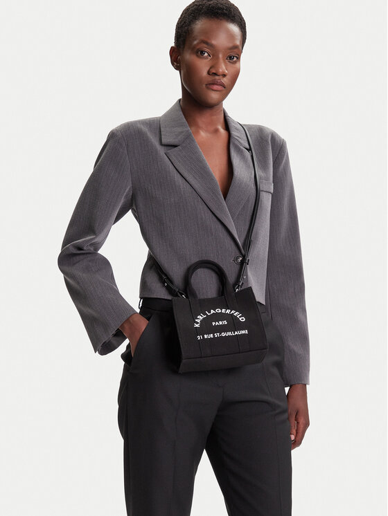 KARL LAGERFELD KARL LAGERFELD Torbica A3W50118 Crna