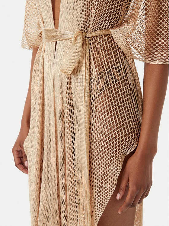 Selmark Selmark Kimono BO997 Auksinė Regular Fit