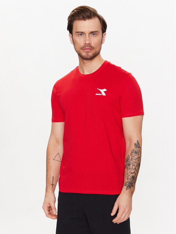 T-shirt Ss Core 102.179485 Rosso Regular Fit