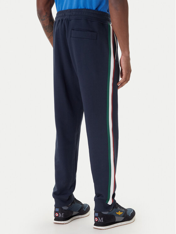 Aeronautica Militare Aeronautica Militare Spodnie dresowe 261PF1005UF00677 Granatowy Regular Fit