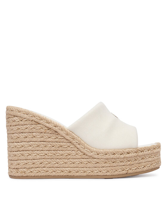 Calvin Klein Calvin Klein Εσπαντρίγιες Wedge Espad 70 Canvas Mg HW0HW03282 Κρεμ