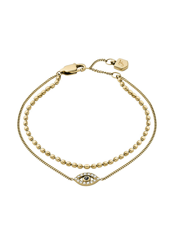 Fossil Fossil Armband Sutton Evil Eye JF04794710 Goldfarben