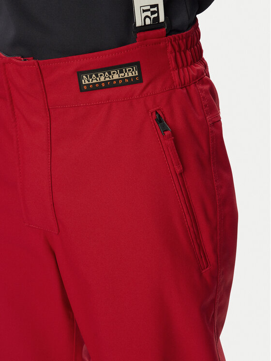 Napapijri Napapijri Pantaloni da sci Colbeck Next NP0A8B3E Rosso scuro Loose Fit