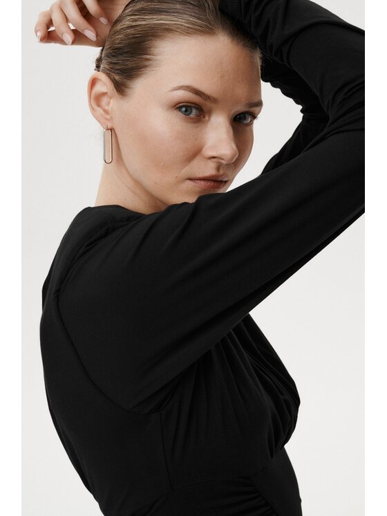 MARI PRETI MARI PRETI Abito da cocktail Voleta Nero Slim Fit