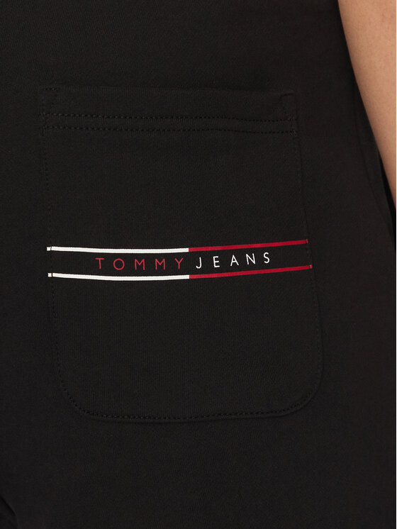 Tommy Jeans Tommy Jeans Sportiniai šortai Entry Graphic DM0DM21369 Juoda Regular Fit