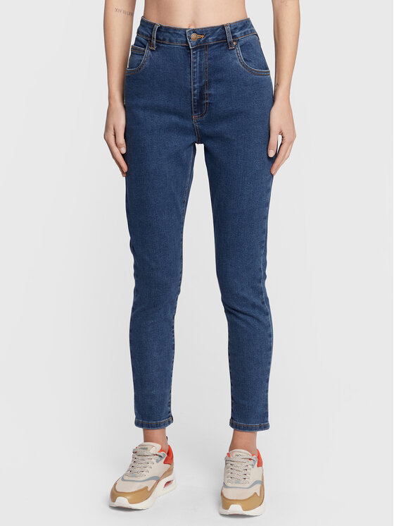 Cotton On Jeans hlače 241200 Modra Skinny Fit