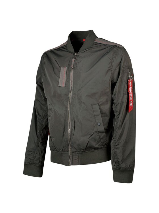 Alpha Industries Alpha Industries Kurtka bomber AI.116104-136-XL Szary Slim Fit