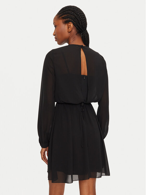 Rinascimento Rinascimento Rochie cocktail 1000769764990 Negru Slim Fit