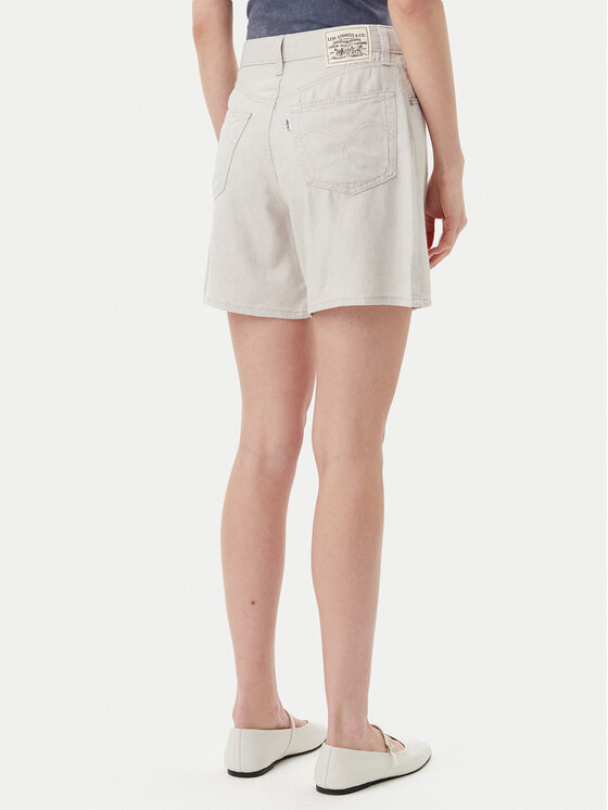 Levi's® Levi's® Pantaloni scurți de blugi A9311-0018 Écru Baggy Fit