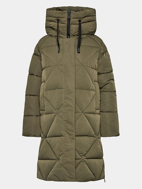 REPLAY Kurtka zimowa W7664R.000.84466 Zielony Relaxed Fit | Modivo.pl