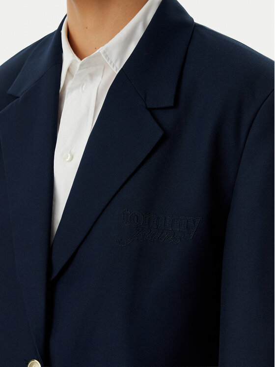 Tommy Jeans Tommy Jeans Pintsak DW0DW22601 Tumesinine Boyfriend Fit