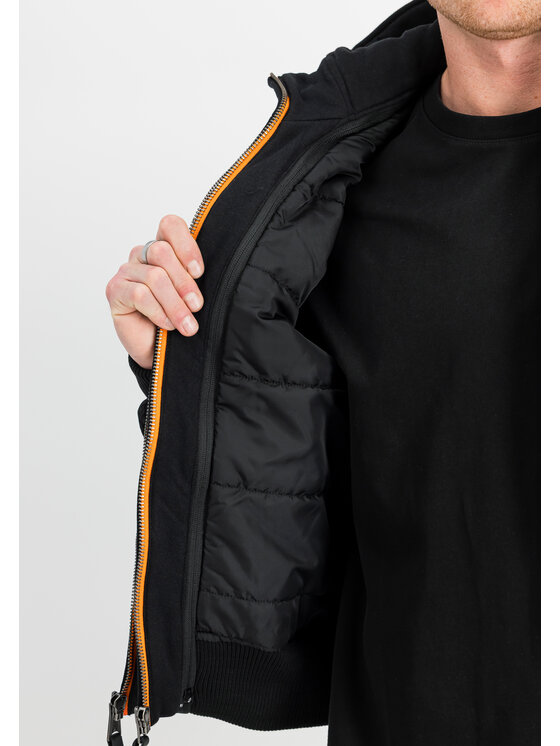 Alpha Industries Alpha Industries Kurtka bomber MA-1 D-Tec Sleeve Embroidery Bomber Jacket Czarny Slim Fit