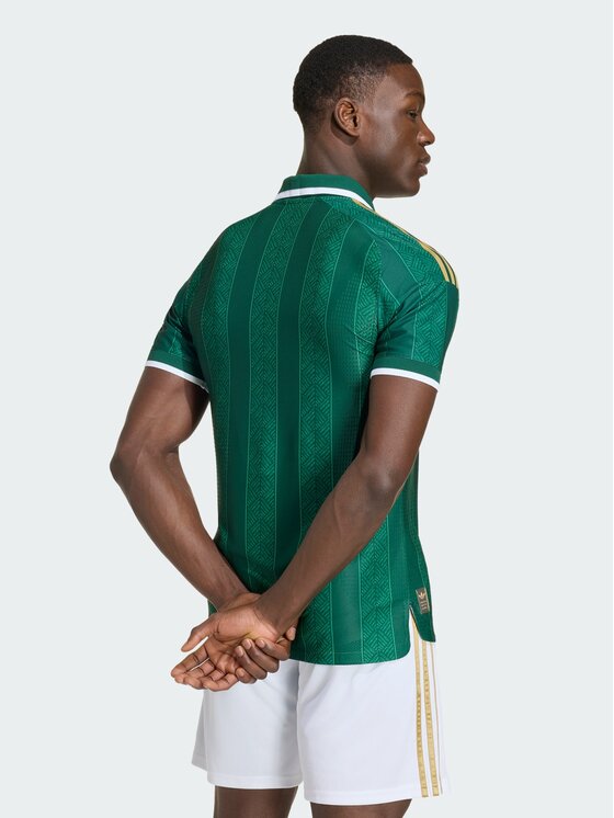 adidas adidas Koszulka techniczna South Africa 26 Away Authentic Jersey Zielony Slim Fit