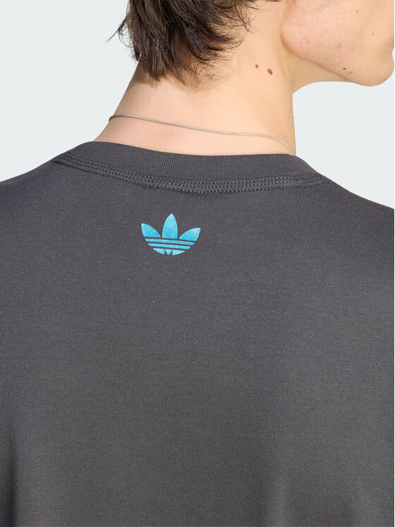 adidas adidas T-Shirt 163031 Czarny Oversize