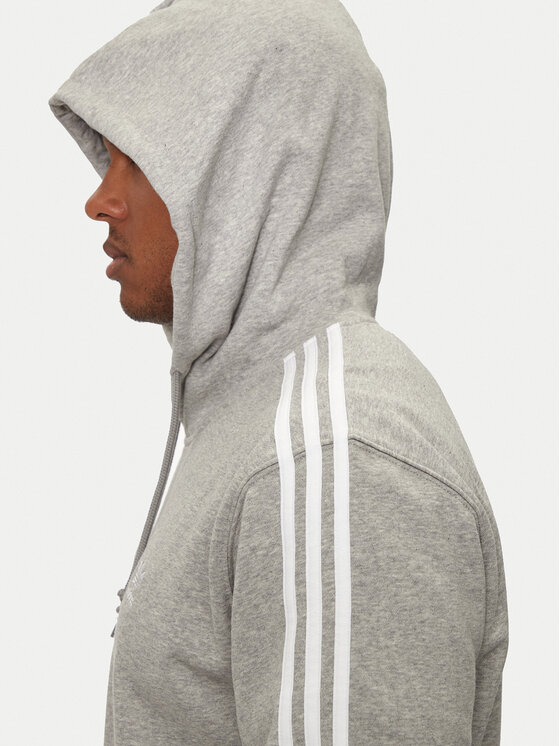 adidas adidas Pulóver adicolor Classics 3-Stripes IL2496 Szürke Regular Fit