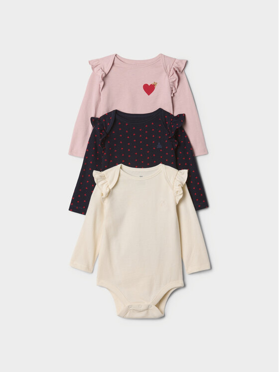 Gap Gap Komplekti kuulub 3 bodi 601102-01 Värviline Regular Fit