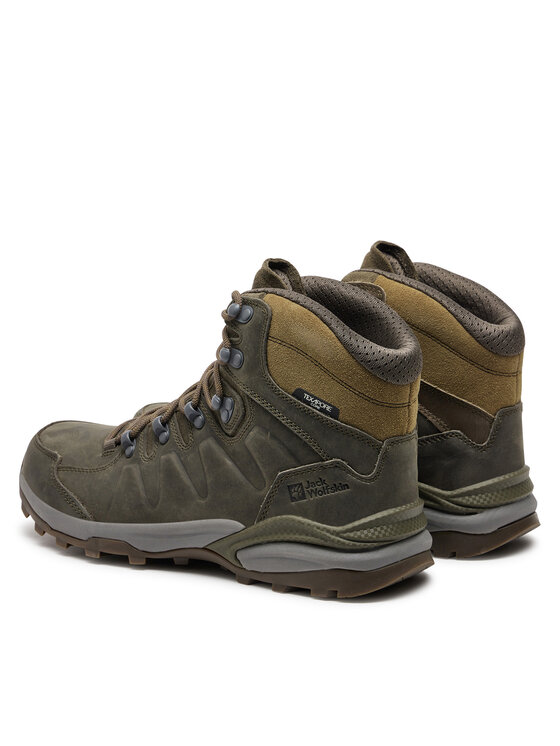 Jack Wolfskin Jack Wolfskin Трекінгові черевики Refugio Prime Mid M 4059691 Коричневий