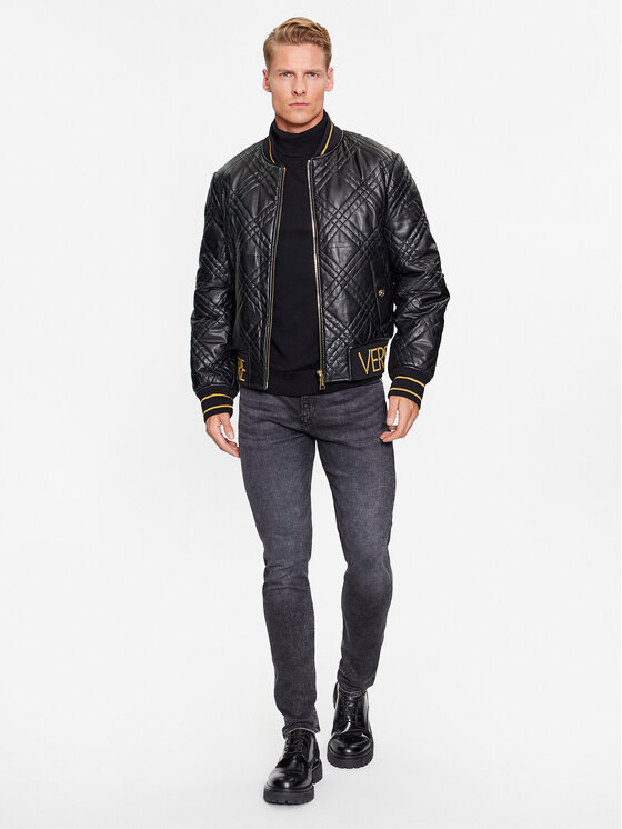 Versace Jeans Couture Versace Jeans Couture Nahkjope 75GAVP06 Must Regular Fit