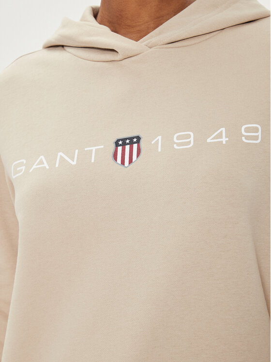 Gant Sweatshirt Archive Shield 4200756 Beige Regular Fit | Modivo.de