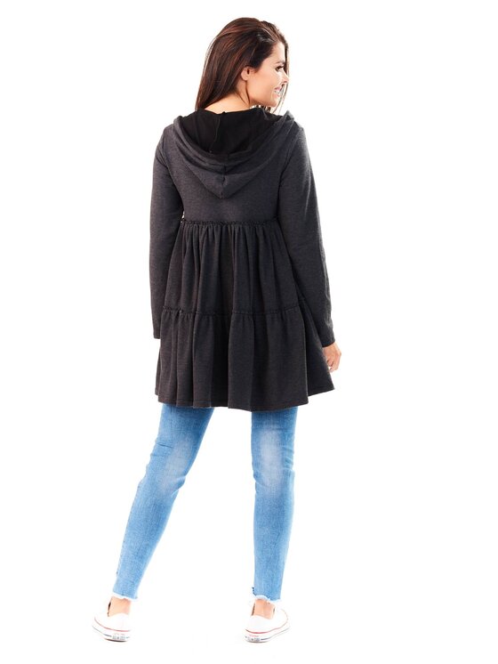 Infinite You Infinite You Mikina M139 Sivá Basic Fit