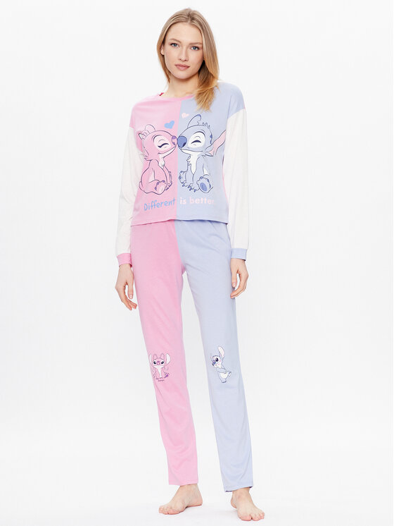 United Colors Of Benetton United Colors Of Benetton Pidžamas bikses DISNEY 3Y5E3F01S Rozā Regular Fit