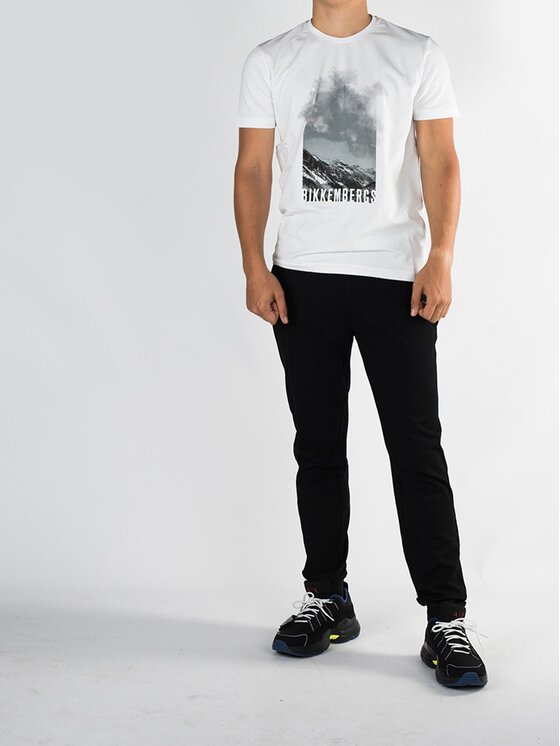 Bikkembergs Pantaloni di tessuto A 1 02B HM E B072 Nero Regular Fit