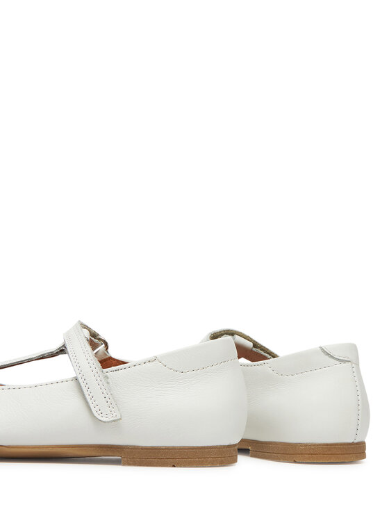Froddo Froddo Baleriny Fionas T-Bar G3140183-2 M Biały