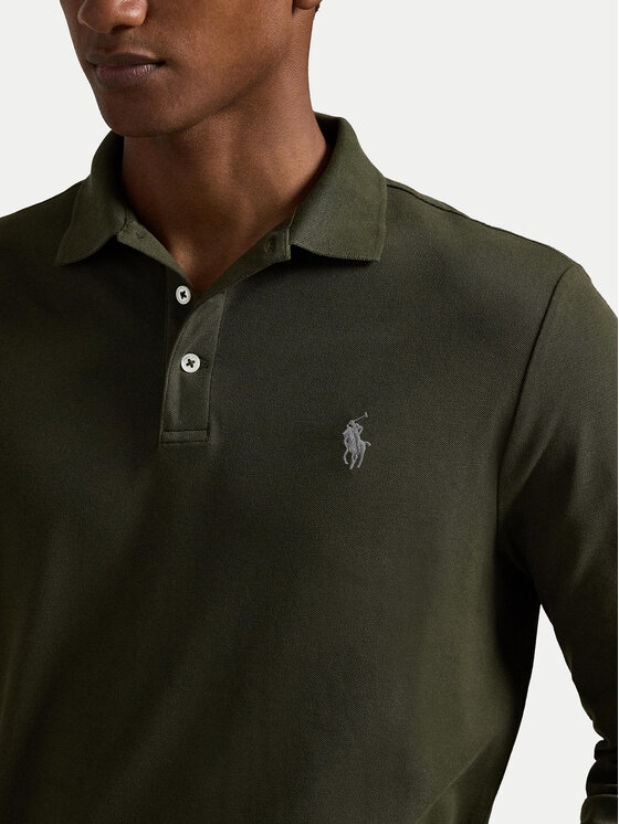 Polo Ralph Lauren Polo Ralph Lauren Polokošile 710955081010 Zelená Slim Fit