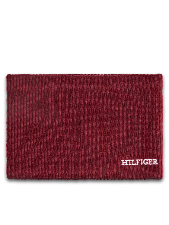 Tommy Hilfiger Tommy Hilfiger Set căciulă și fular tip guler AU0AU01938 Roșu