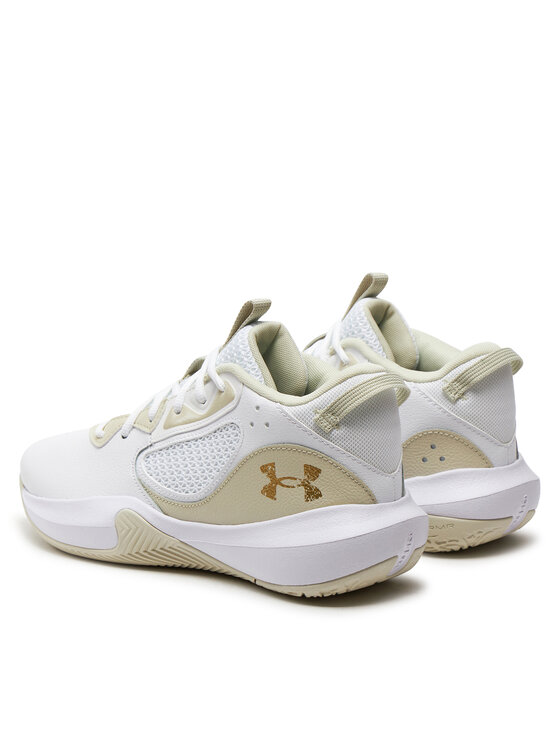 Under Armour Under Armour Buty do koszykówki Ua Lockdown 6 3025616-103 Biały