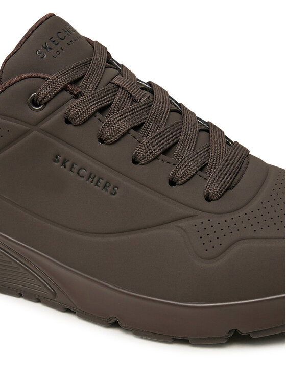 Skechers Skechers Sneakersy Uno Stand On Air 52458/CHOC Brązowy