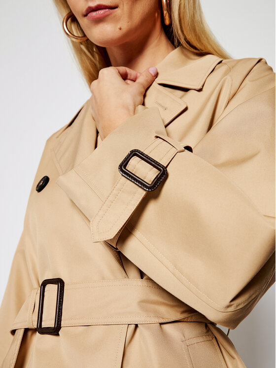 Weekend Max Mara Weekend Max Mara Тренч Dama 50210117 Кафяв Regular Fit