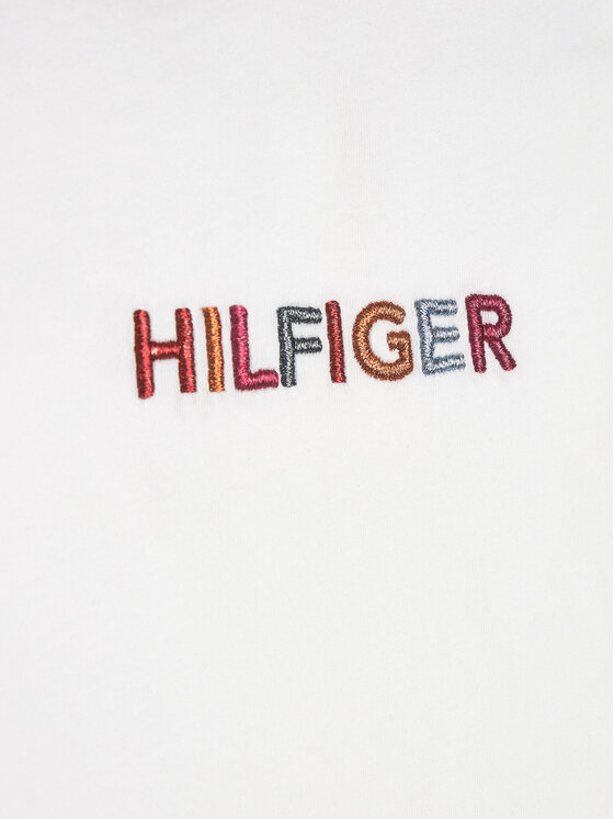 Tommy Hilfiger Tommy Hilfiger Póló Graphic KG0KG05035 D Fehér Regular Fit