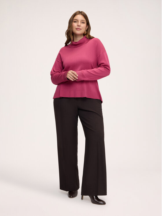 Fiorella Rubino Fiorella Rubino Sweter M277L008559N016 Czerwony Over Fit