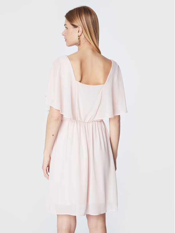 NAF NAF NAF NAF Коктейльна сукня Lazale DNR3Z Рожевий Regular Fit