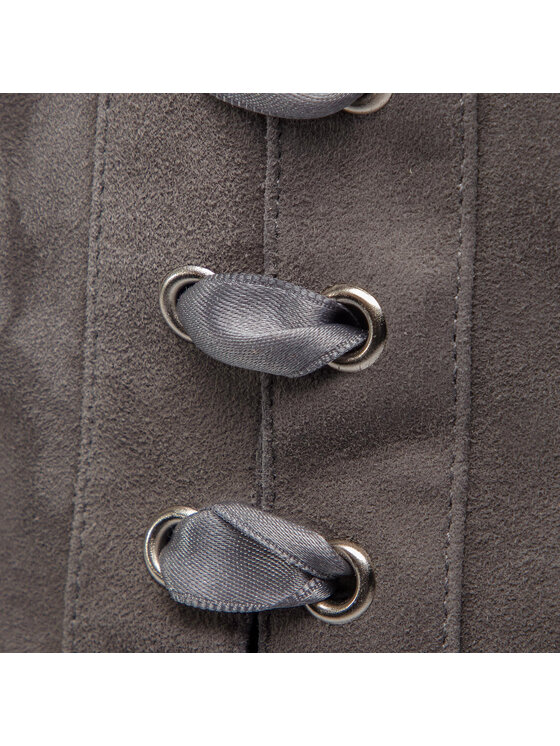 Simple Simple Stivali sopra il ginocchio Simple DKH172-T38-RC00-8500-0 Grigio