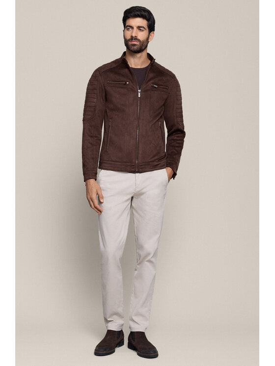 Lancerto Lancerto Kurtka przejściowa Solen KU068226000002 Brązowy Regular Fit