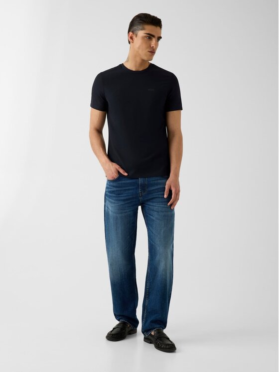 Guess Guess T-Shirt 180290 Niebieski Classic Fit