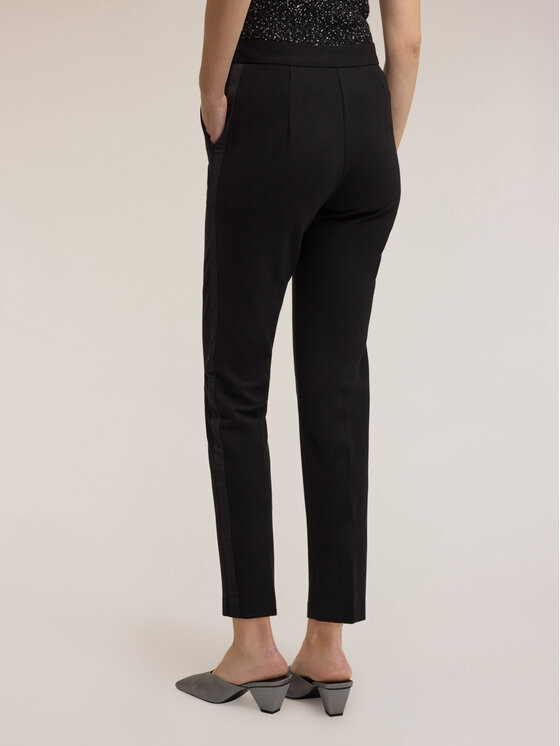 Motivi Motivi Spodnie materiałowe P008Q004310N033 Czarny Regular Fit